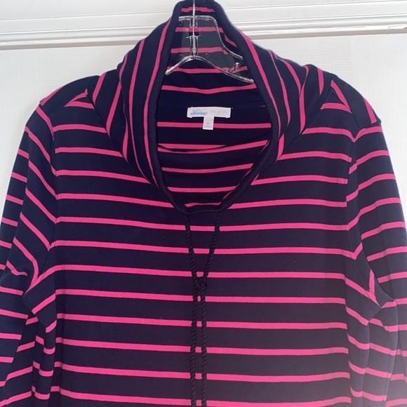 Talbot's Hello Saturday Cowl Neck Dress Sz Sp - Picture 4 of 7